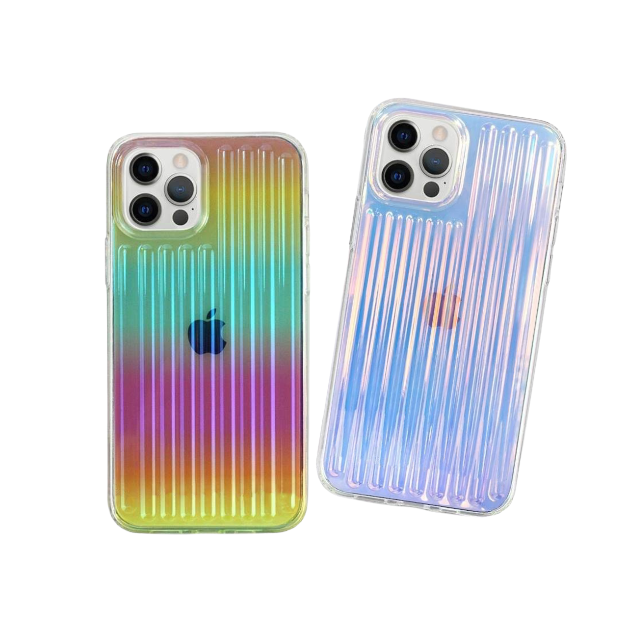 Funda Para Iphone Case Holograma Colores Ivantra