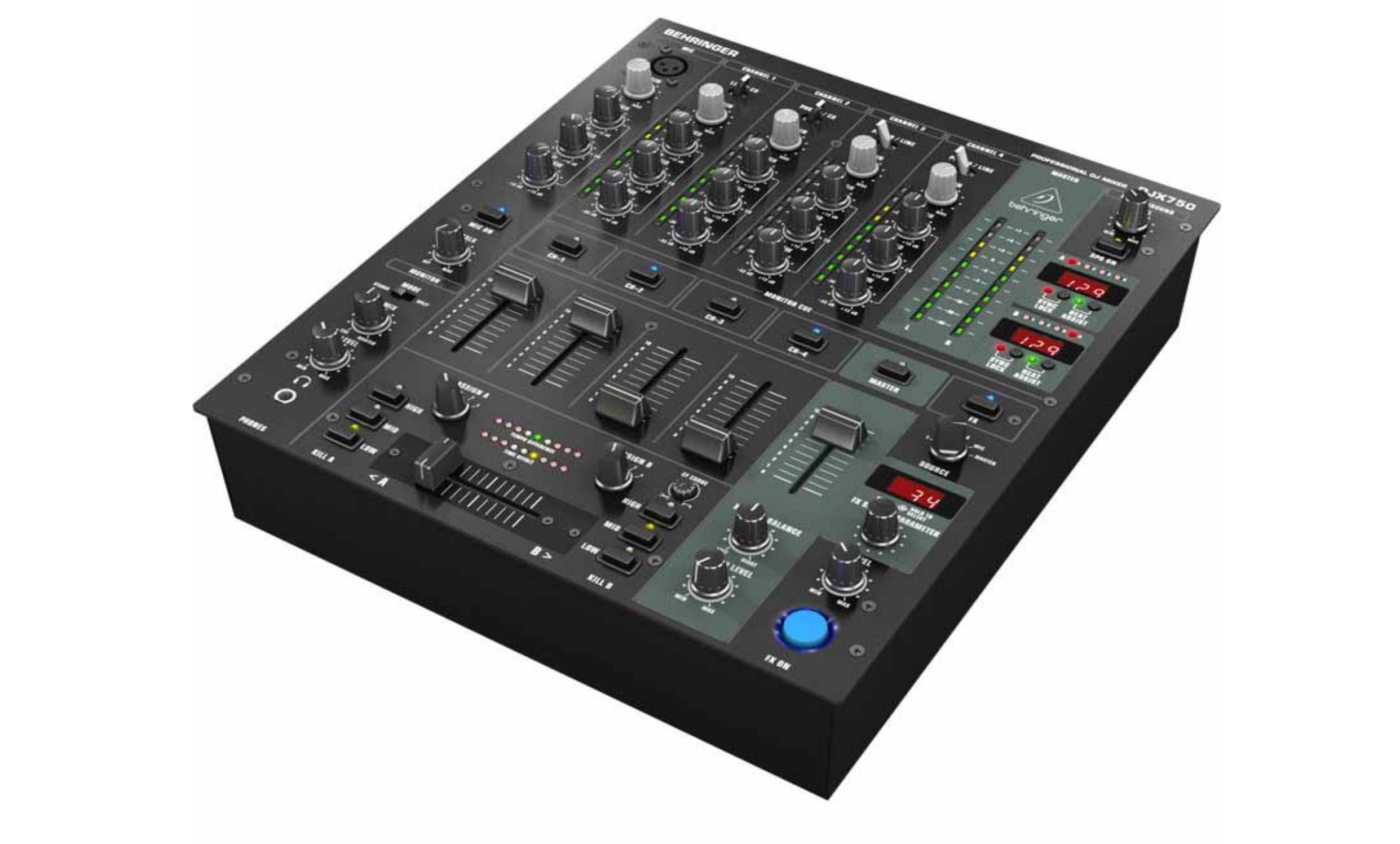 Behringer Mezcladora Profesional Para Dj Modelo Djx750