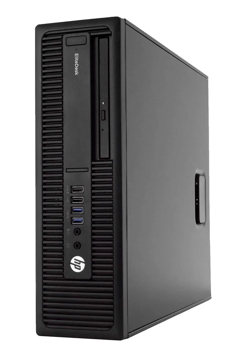 CPU HP EliteDesk 800 G2 - Intel Core i5-6500 - 8GB Ram - 500GB Disco duro Windows 10 pro, Equipo Clase A, Reacondicionado
