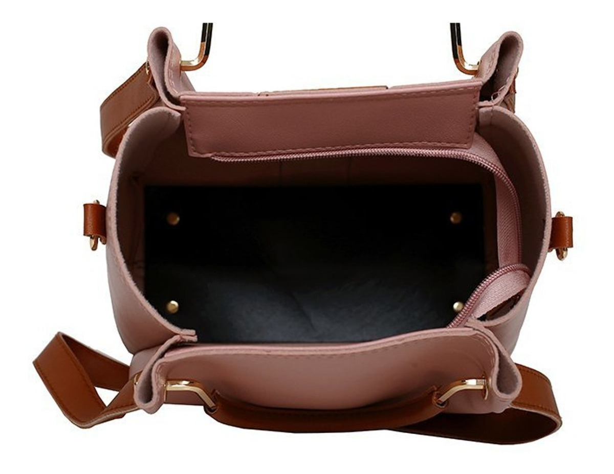 Set 4 Bolsos Modernos Mujer Dama Hombro De Alta Calidad