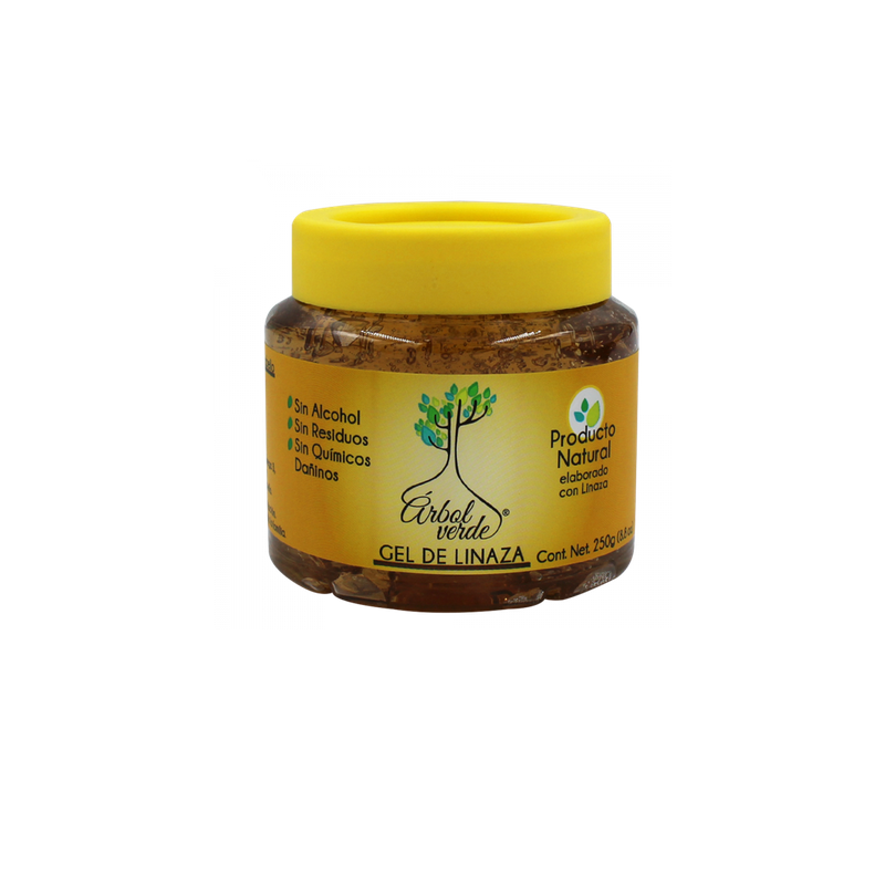 Gel De Linaza Para Cabello Arbol Verde 250g 