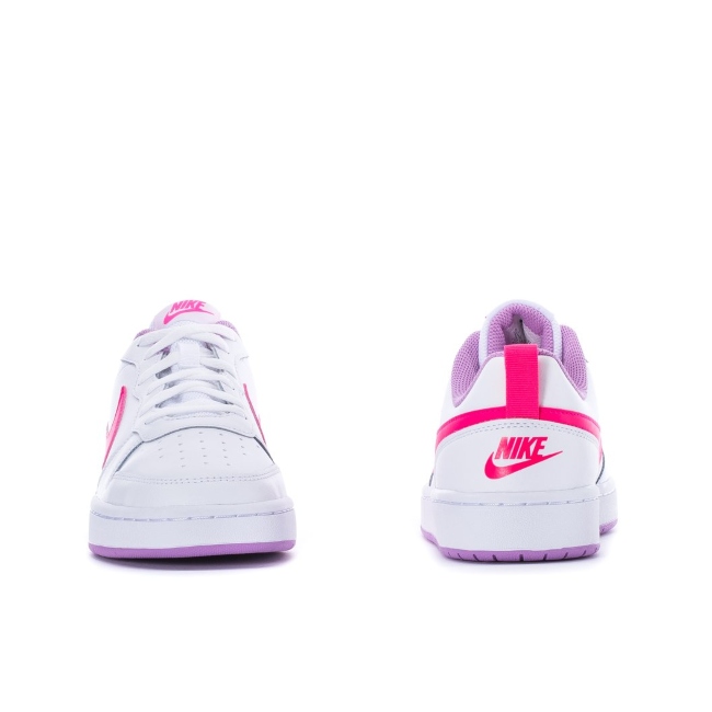 TENIS NIKE COURT BOROUGH LOW 2 BLANCO-LILA PARA MUJER BQ5448-111