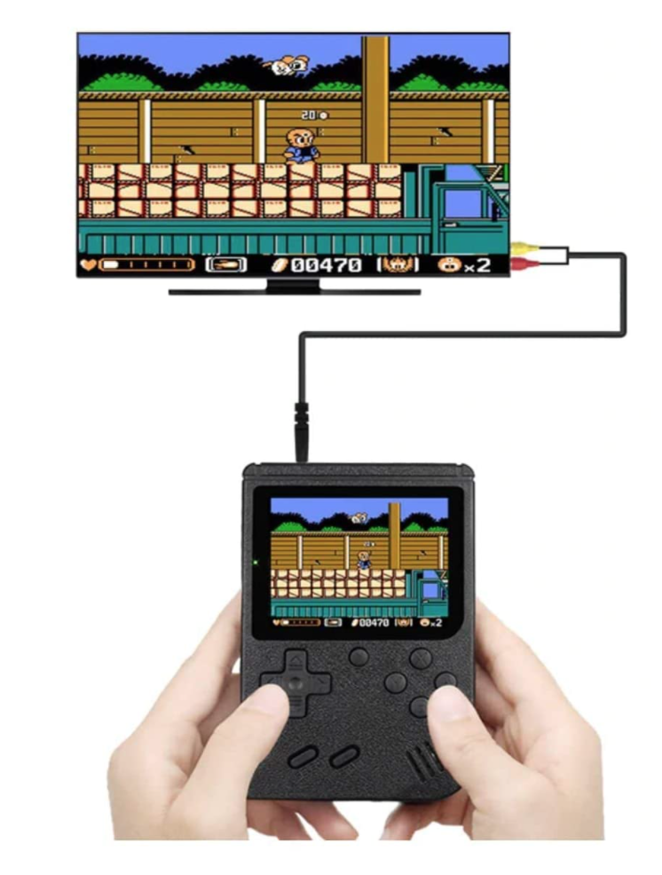 Game Box Sup 400 Juegos Retro Mini Consola Portatil +control