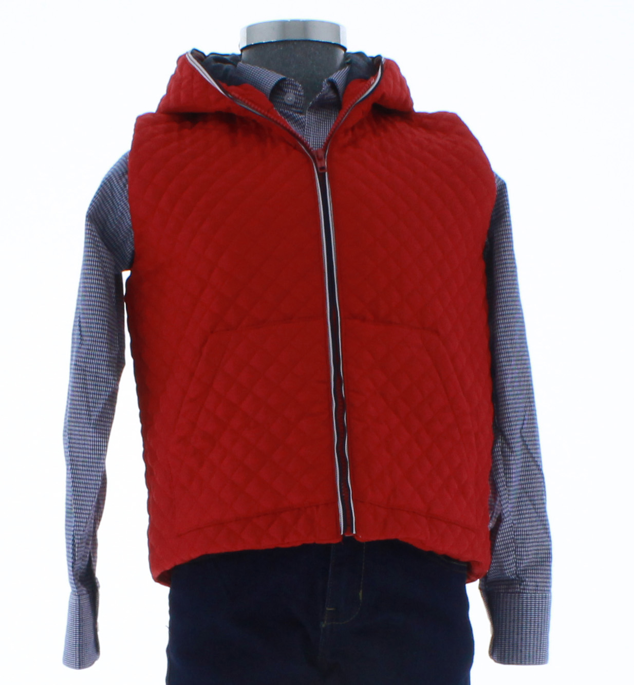 Chaleco Niño Rojo Forrado 2439 6 a 12 Años