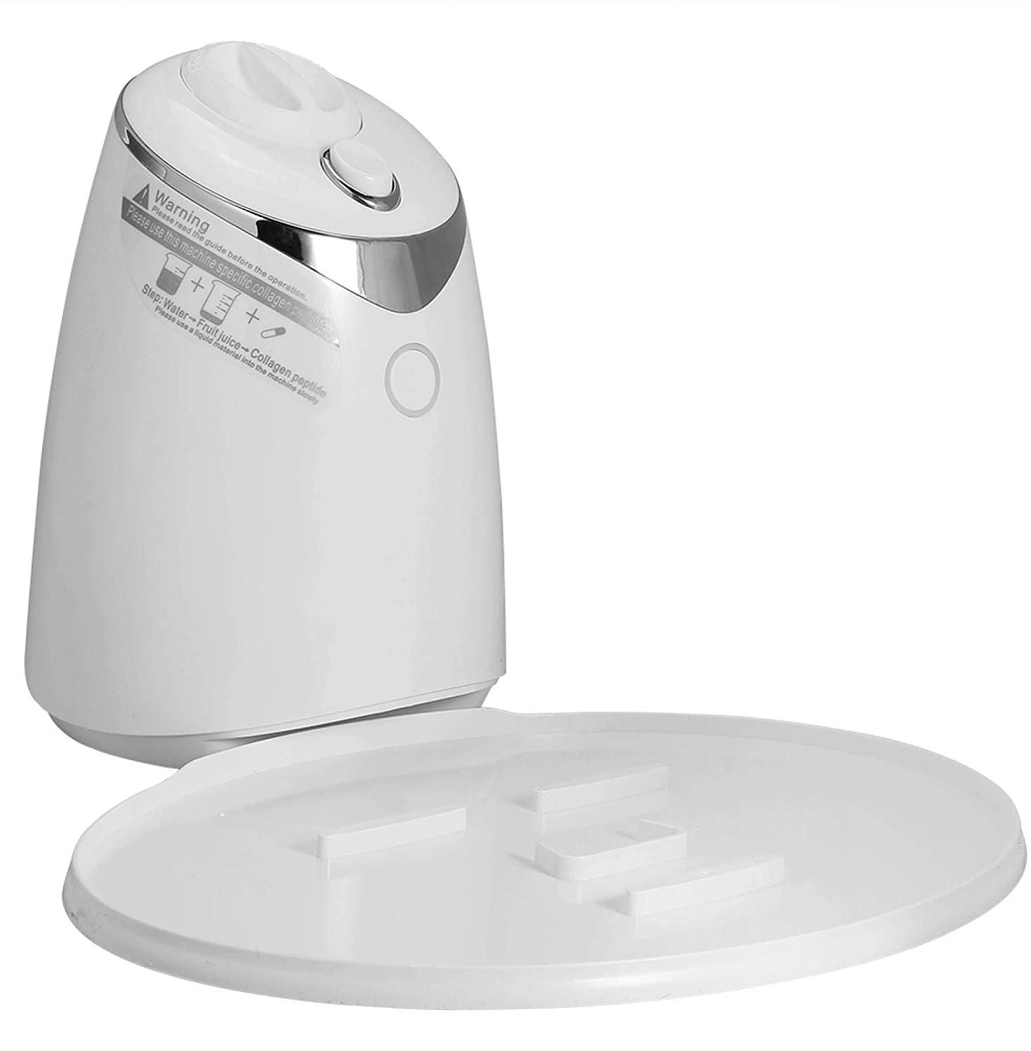 HILEX. Maquina para hacer Mascarillas Faciales con Fruta Color Blanco