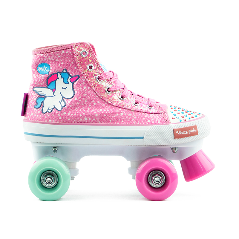 Patines de unicornio 4 ruedas