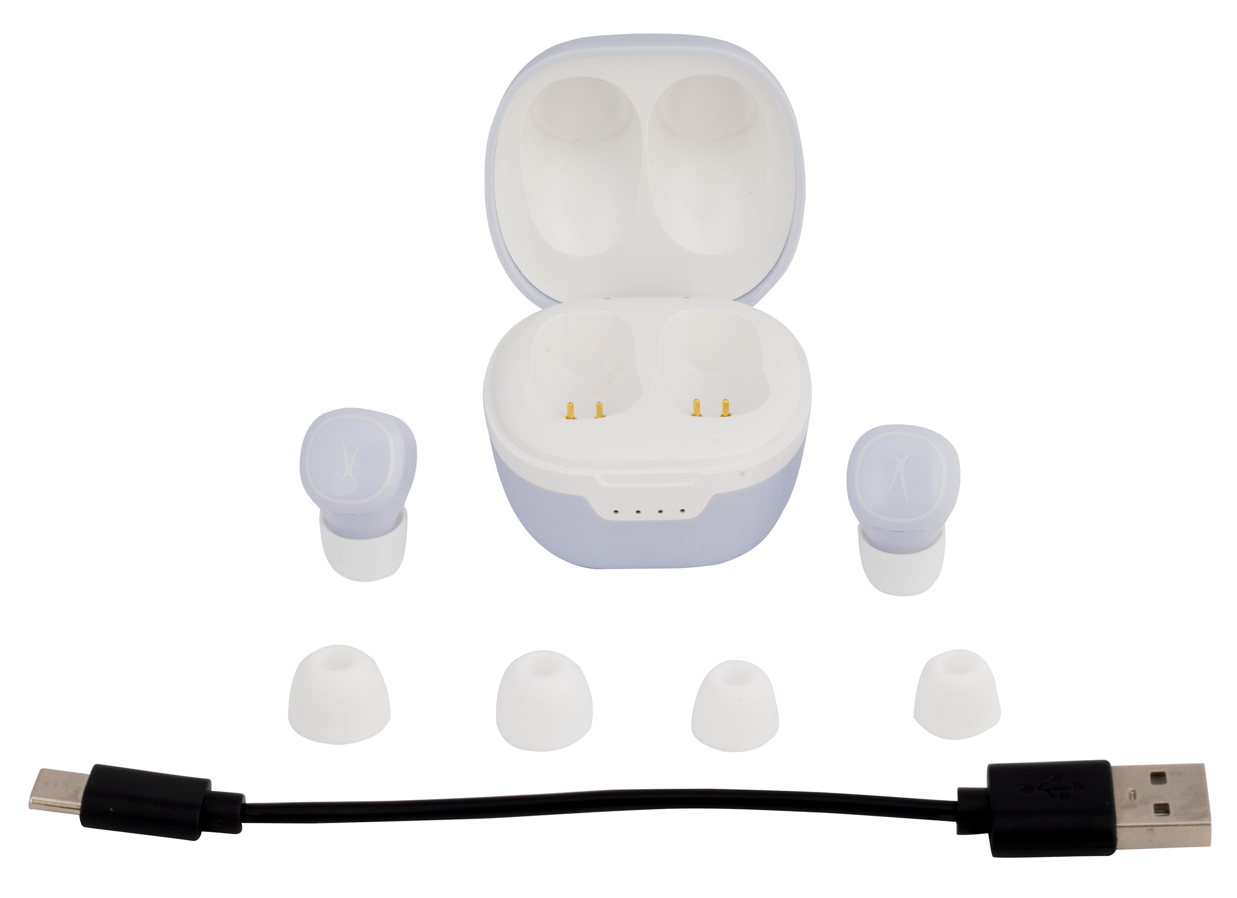 Nanopods Audífonos inalámbricos Altec Lansing MZX559 true Wireless impermeables Blanco