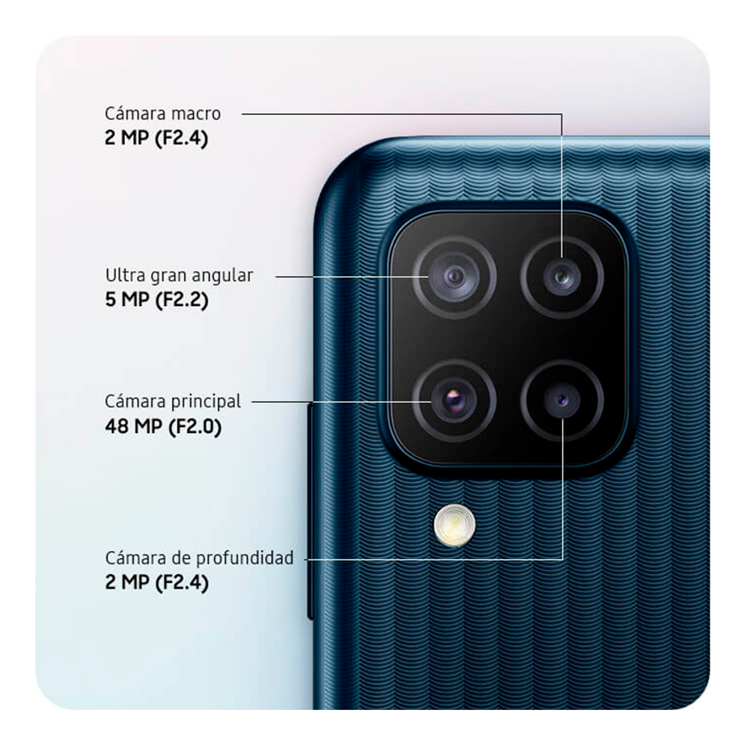 Celular Samsung Galaxy M12 - 64GB 4GB - Negro