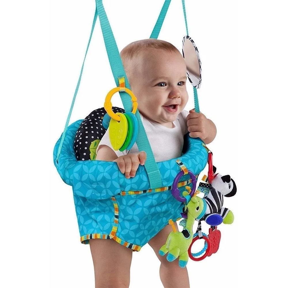 Gimnasio Brincolin Bebe Jumper Bright Starts Juguetes Azul