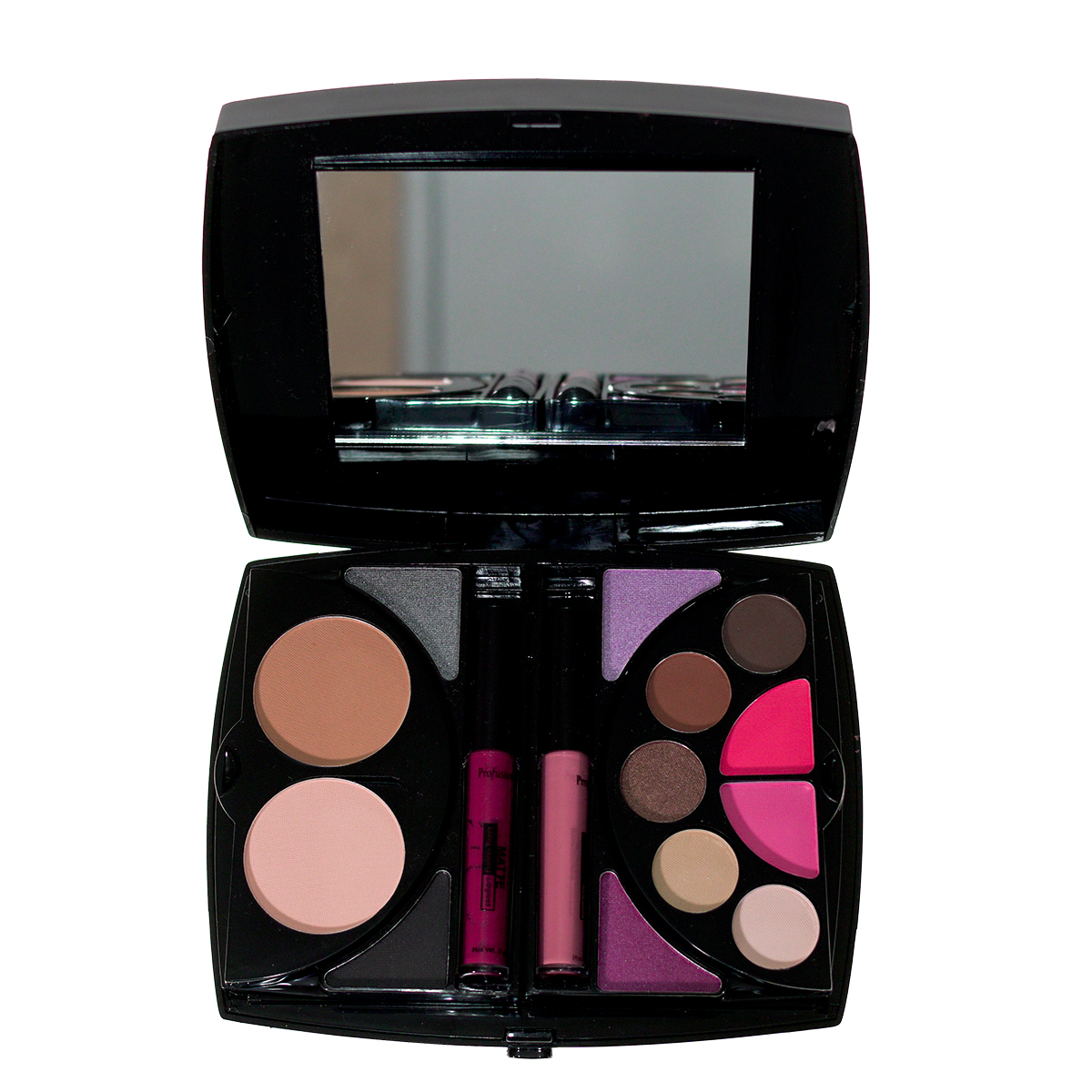 Maquillaje Completo Set de Estuche de Sombras Todo En Uno Rubor Compacto Labial