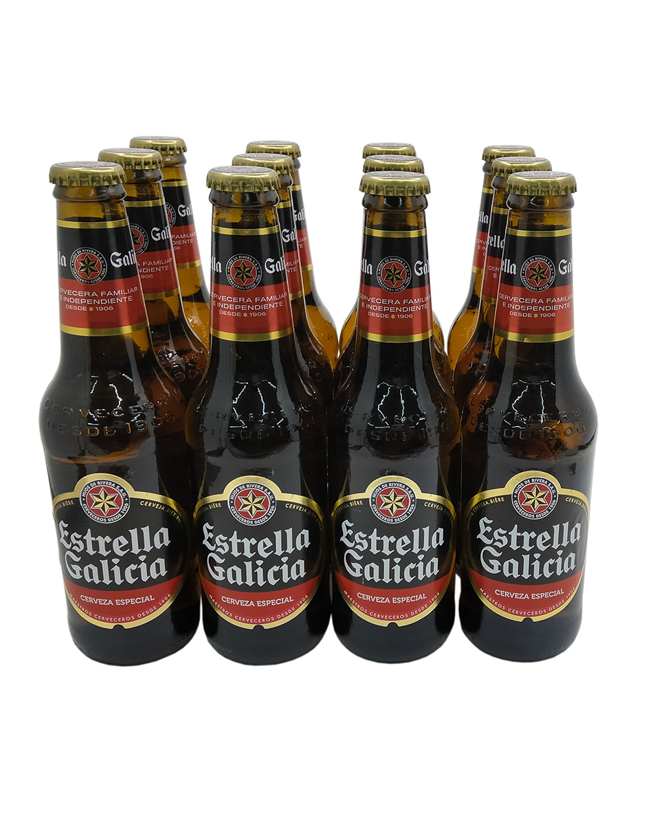 CERVEZA ESPAÑOLA  ESTRELLA GALICIA DOCE / PACK DE 12 330ML C/U