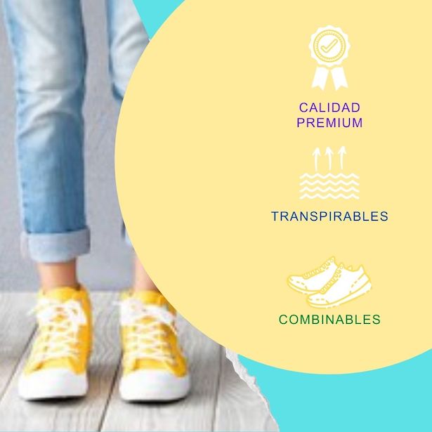 Specialized Socks Calcetines niña, Algodón premium, Frescos, Resistentes, Suaves, SIN malos olores, 6 Pares