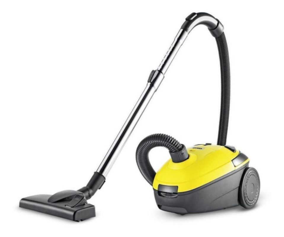 Aspiradora VC1 Karcher 1.5 Lt  Accesorios Incluidos - Amarilla