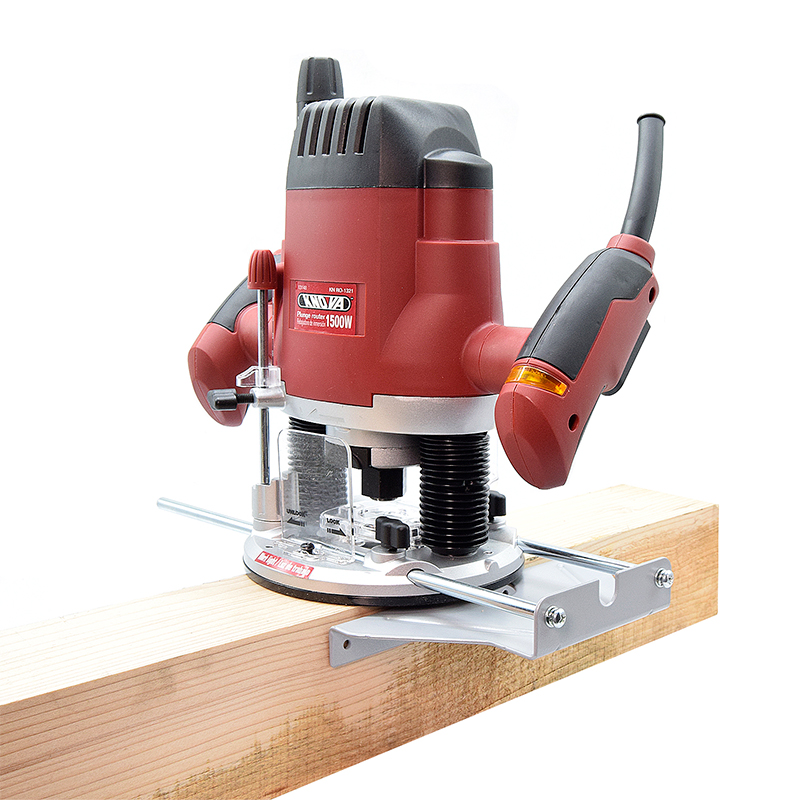 Knova Router/Rebajadora de inmersión profesional 1500 w para madera 120V con capacidad de profundidad 55 mm