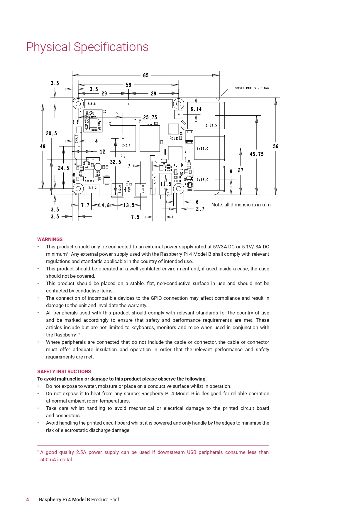 RASPBERRY PI 4, MODELO B +, RAM 8GB OFICIAL RASPBERRYPI-4-MODB+-8GB