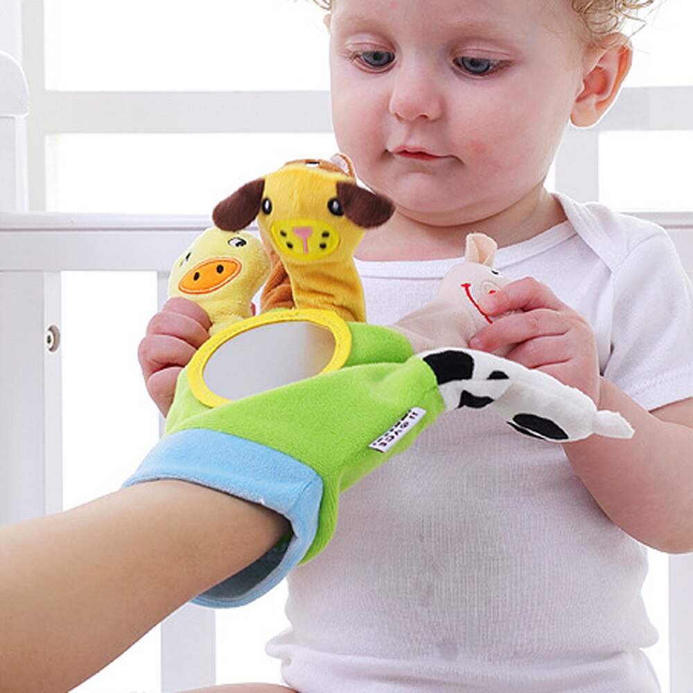 Marioneta de Mano Didáctica E&N - Impulsa Habilidades Motoras/Coordinación Mano-Ojo/Coordinación/Creatividad - Animales Amigos de la Granja