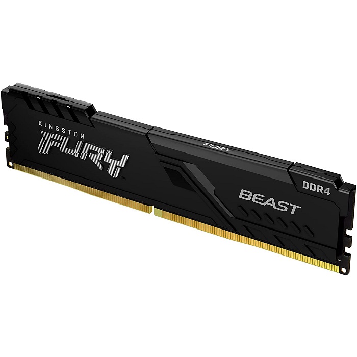 Memoria Ram DDR4 Kingston Fury Beast 3200MHz 8GB PC4-25600 Negra KF432C16BB/8.