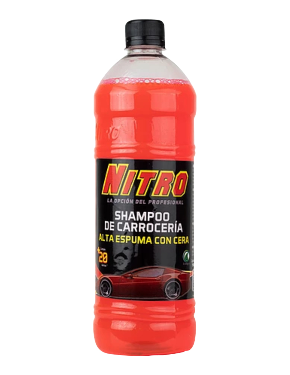 NITRO Shampoo de Carrocería Alta Espuma y Cera 900ml