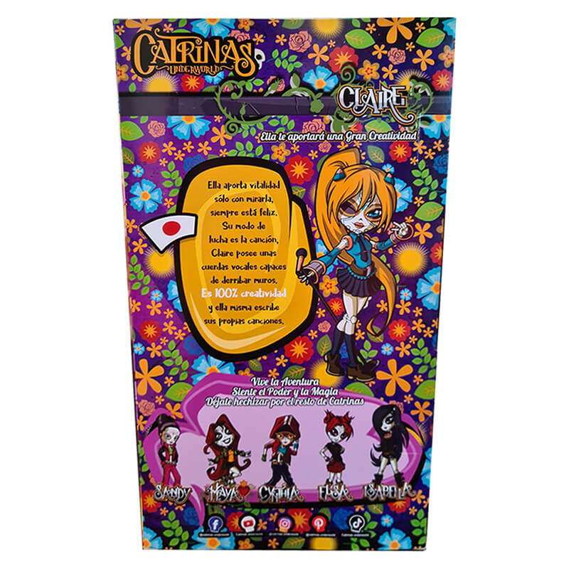 Muñeca Claire Neo Otakus de Catrinas Underworld