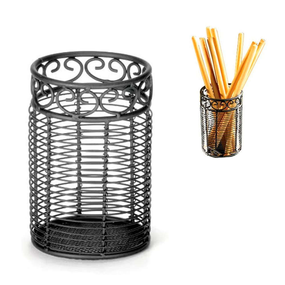 Canastilla de metal para pan ideal para buffet. Tablecraft BK258