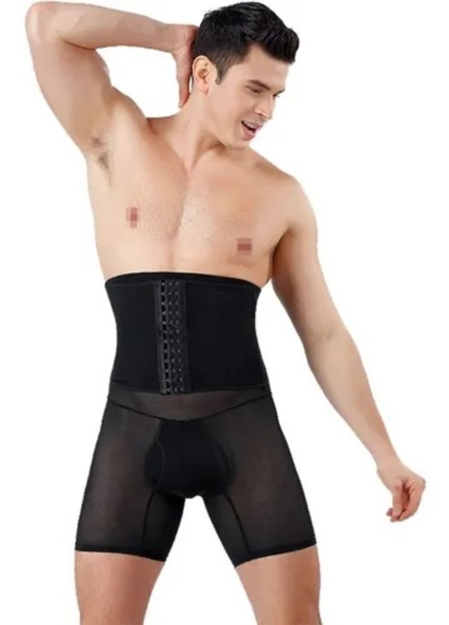 Faja Boxer Reductor Abdomen Modelador Reforzado