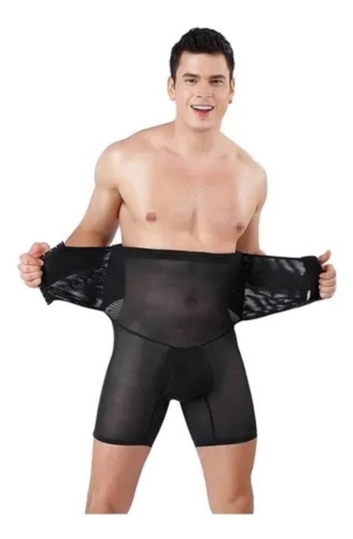 Faja Boxer Reductor Abdomen Modelador Reforzado