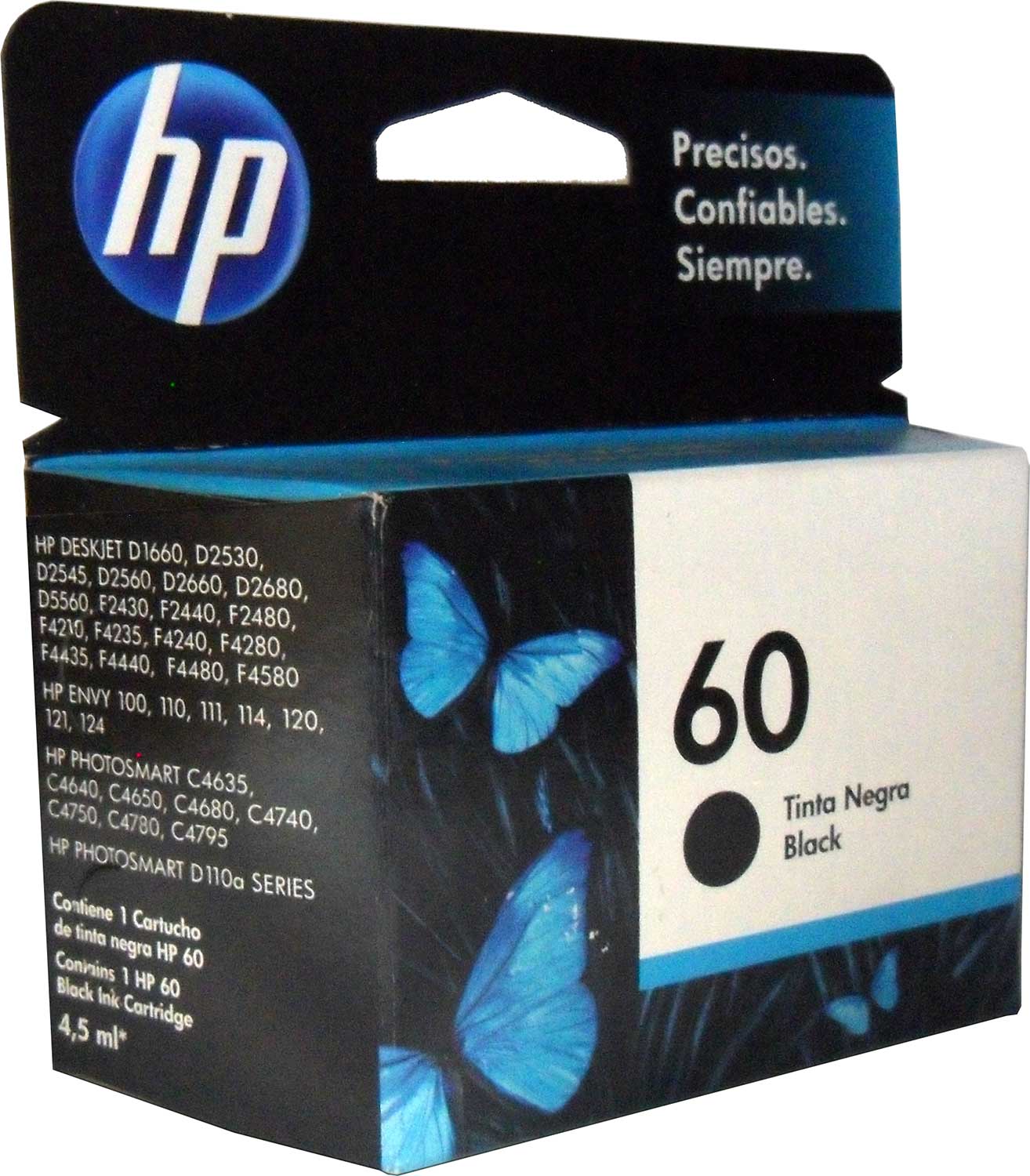 Cartucho Tinta Hp 60 Negro Original Cc640wl Para D1660 D2530
