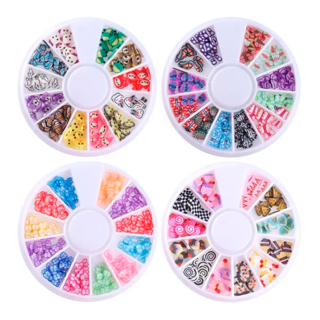 Uñas Manicura 72 Pzas Kit uñas Decoración de uñas