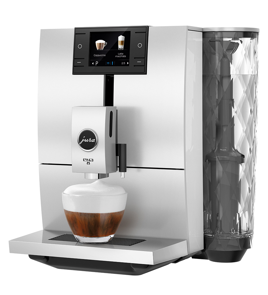 Cafetera Jura Ena 8 Blanca Superautomatica 10 Especialidades de Cafe Gourmet