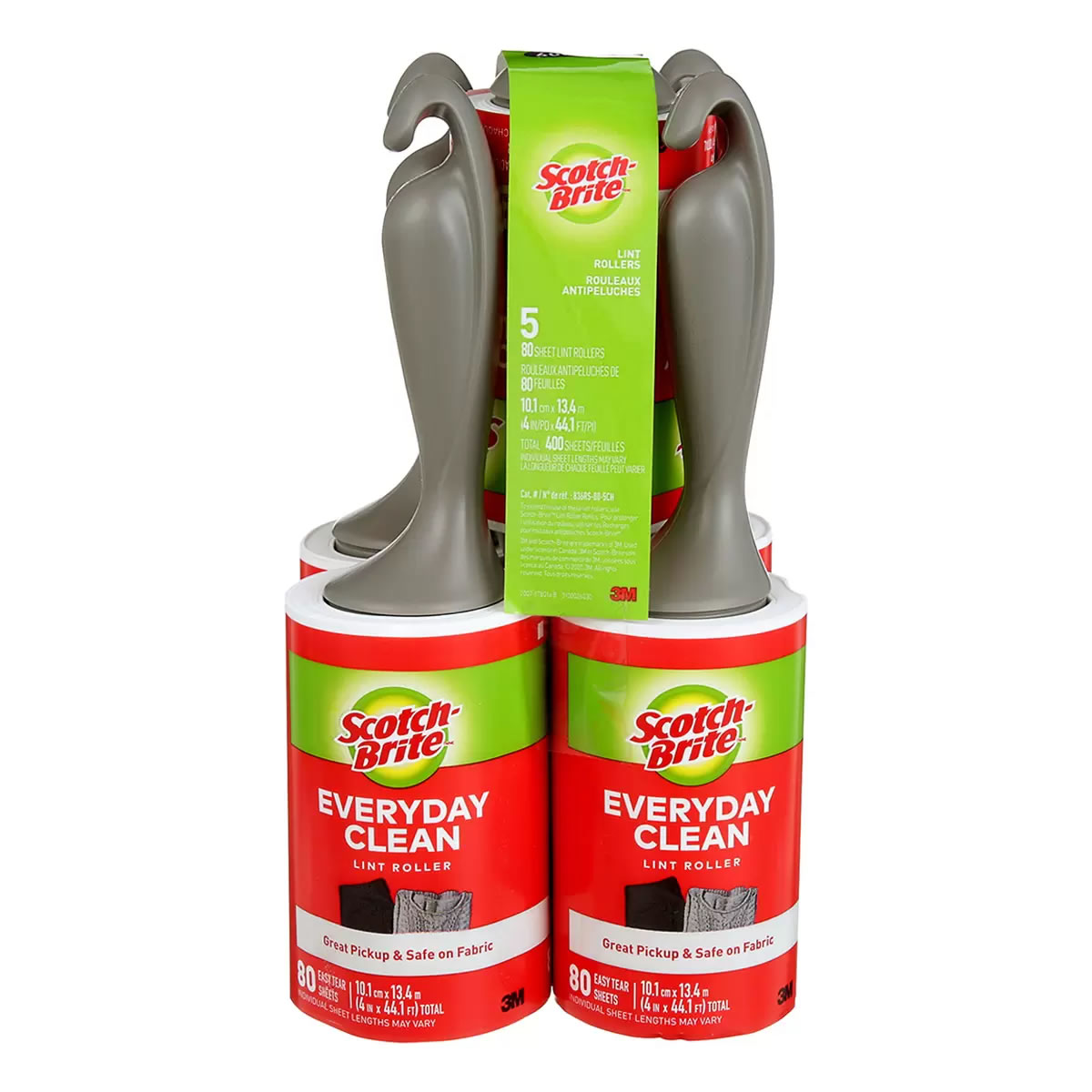 Quita Pelusa Pack de 5 Rodillos Scotch Brite 573725 CST