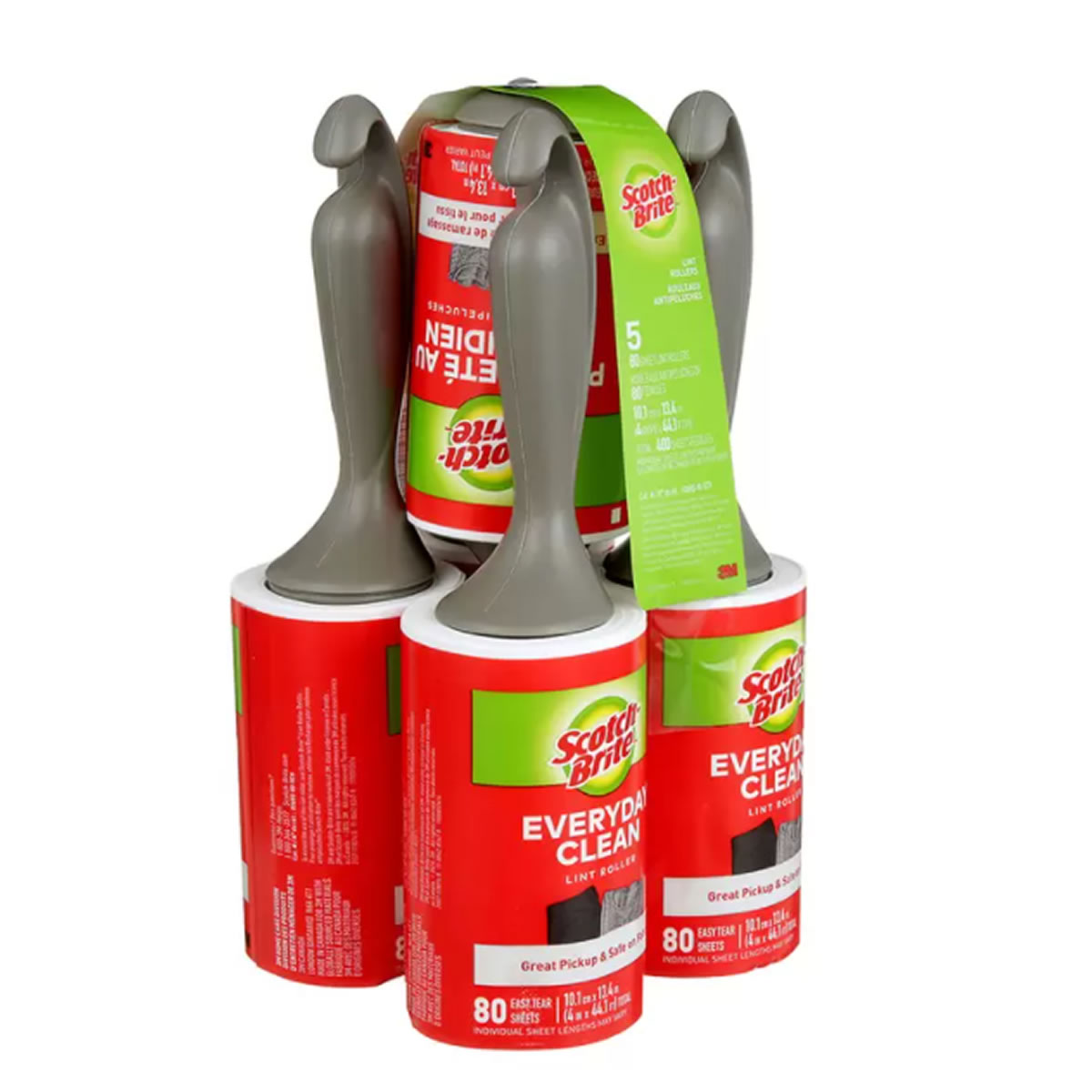 Quita Pelusa Pack de 5 Rodillos Scotch Brite 573725 CST