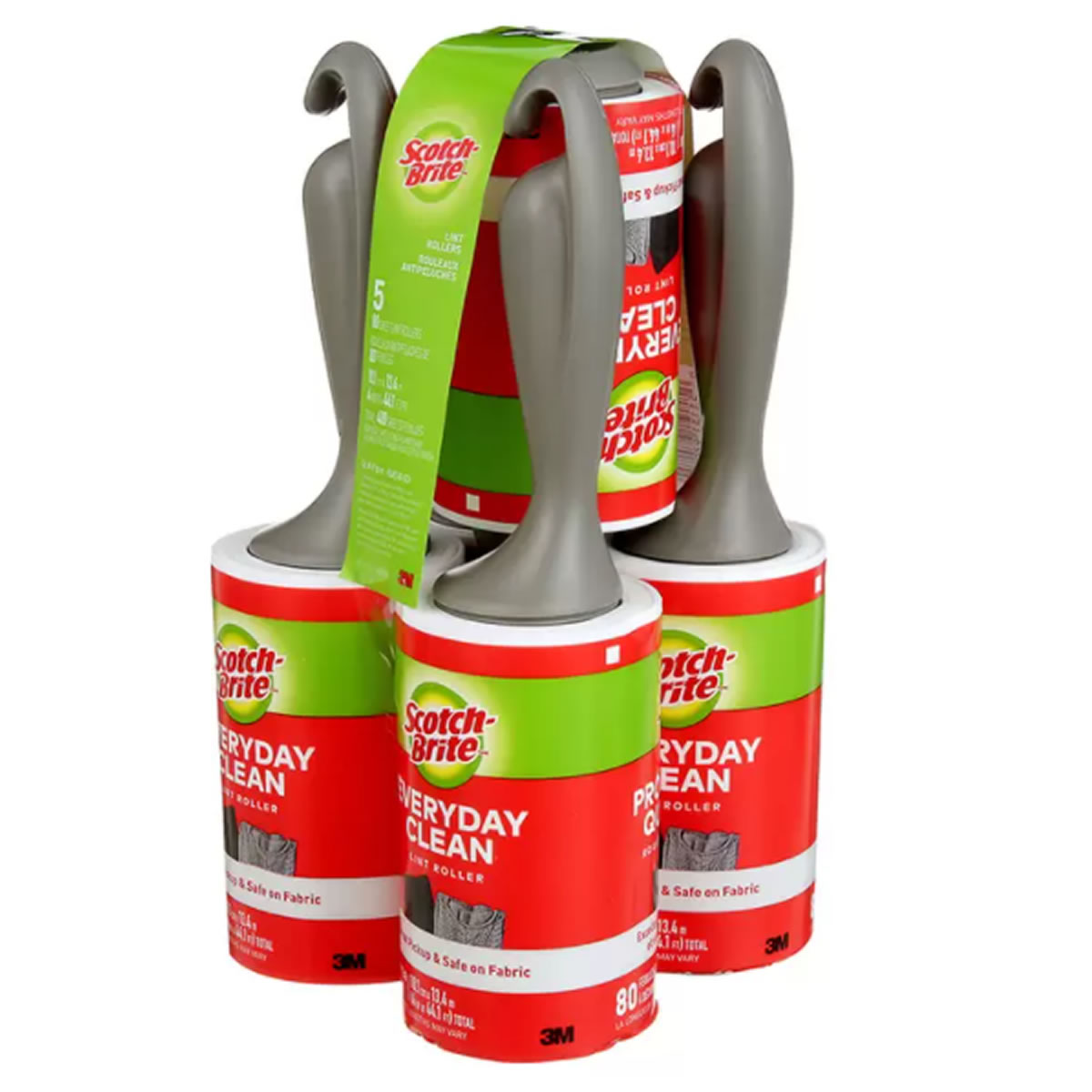 Quita Pelusa Pack de 5 Rodillos Scotch Brite 573725 CST