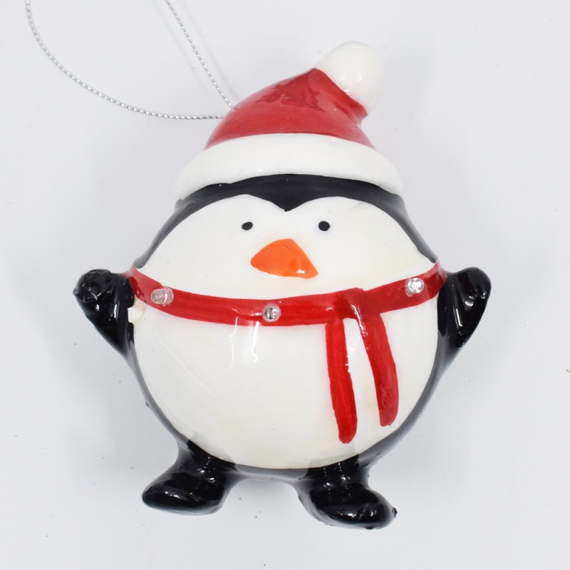 Esfera navideña con luz LED