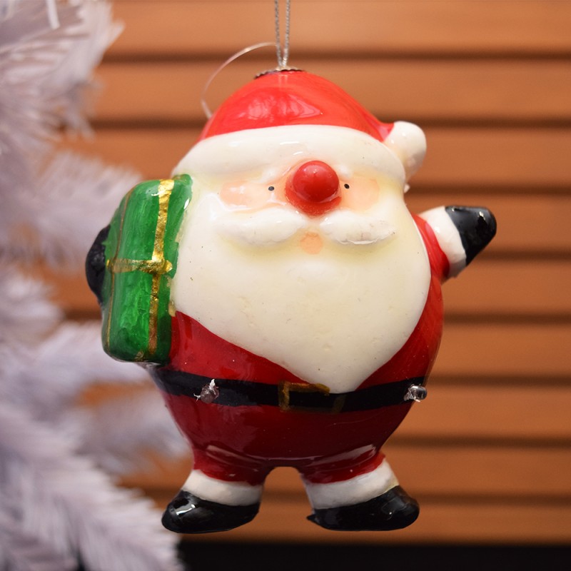 Esfera navideña con luz LED