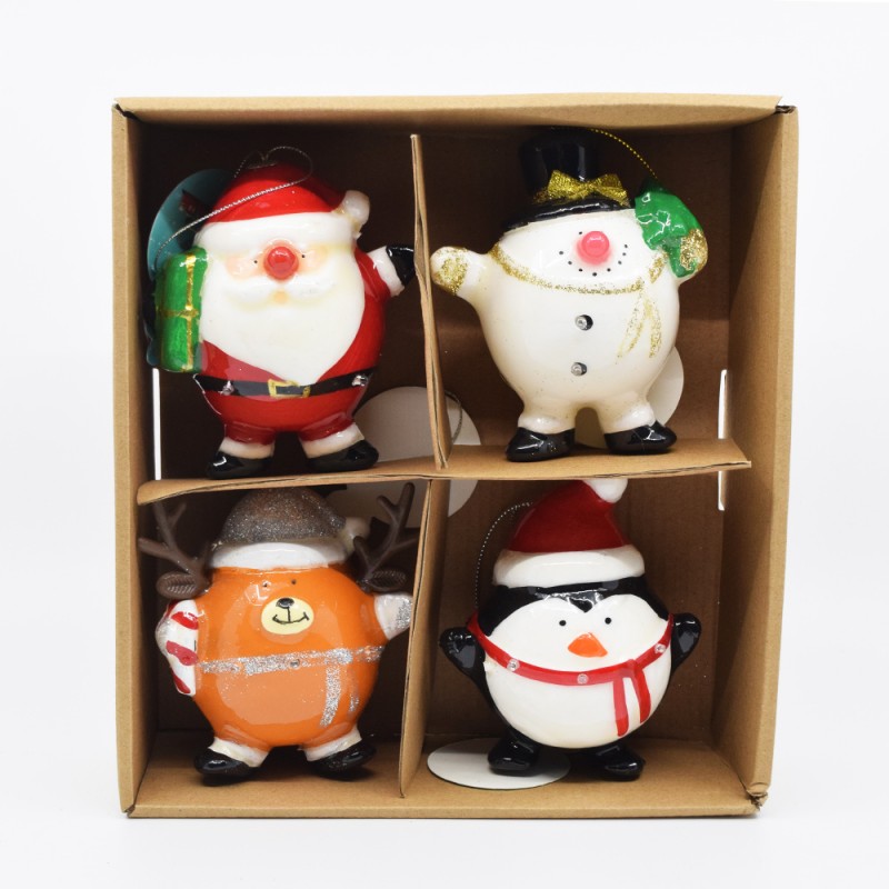 Esfera navideña con luz LED