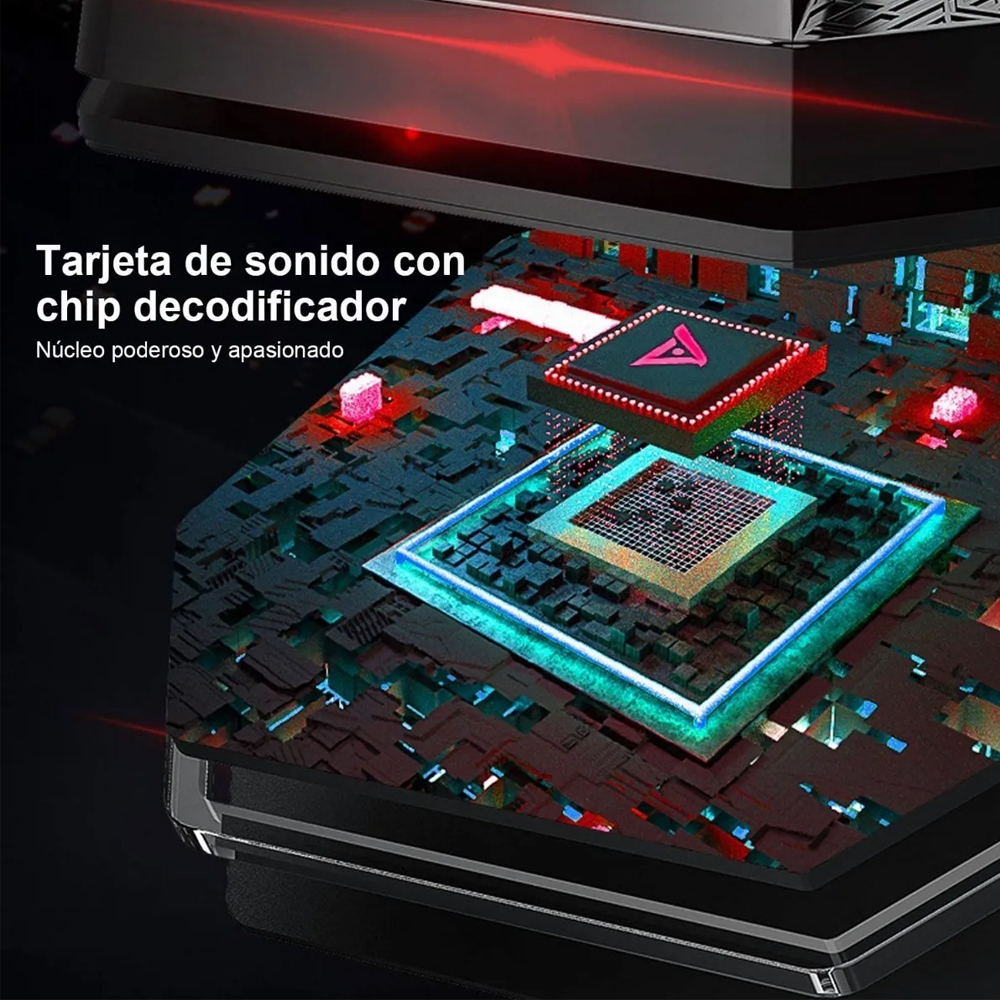 Usb Micrófono De Escritorio Condensador Plug-and-play Gamer Chat 360 Grados