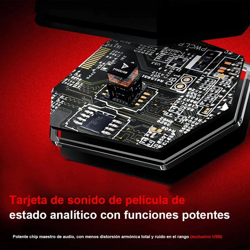 Usb Micrófono De Escritorio Condensador Plug-and-play Gamer Chat 360 Grados