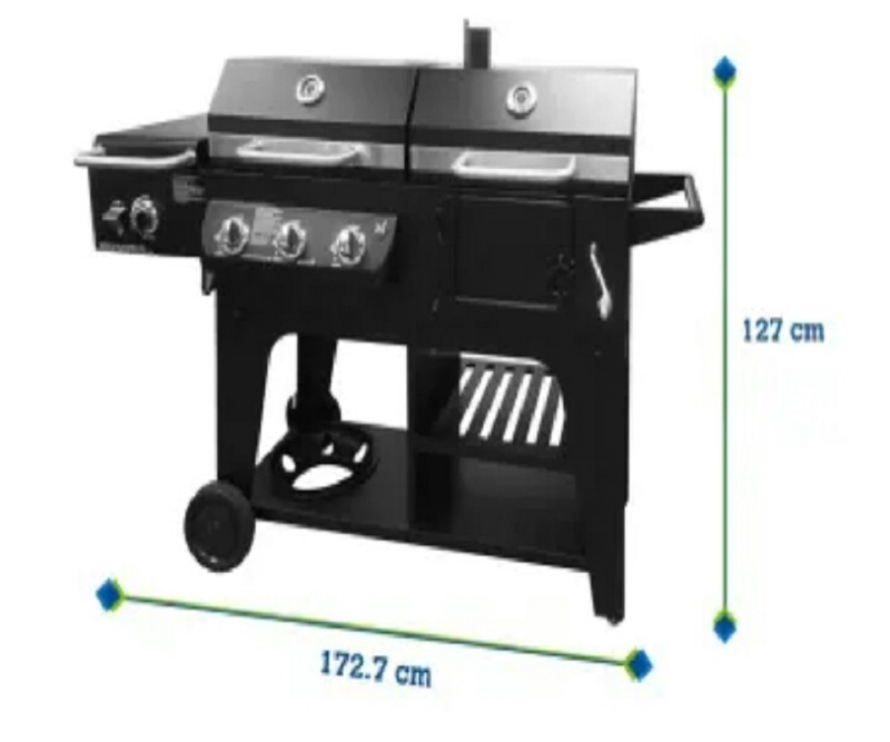 FUNDA PARA ASADOR HIBRIDO COMPATIBLE CON EL MEMBERS MARK 