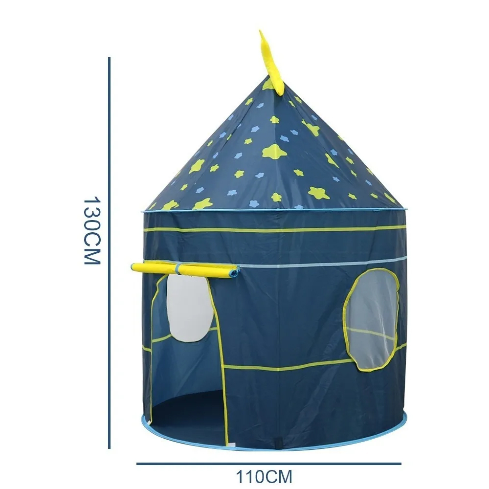 Tienda Casita Castillo Juguete Niños Plegable Estrellas Luna
