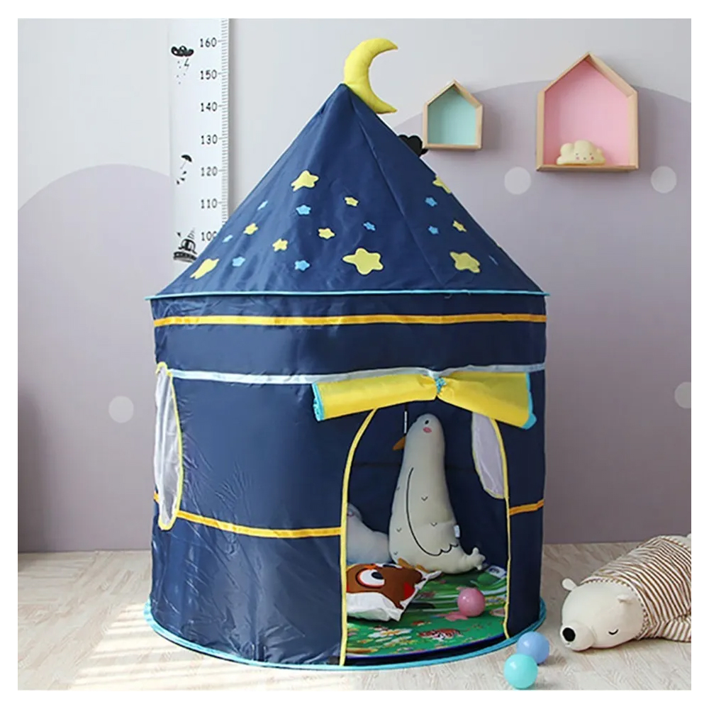 Tienda Casita Castillo Juguete Niños Plegable Estrellas Luna