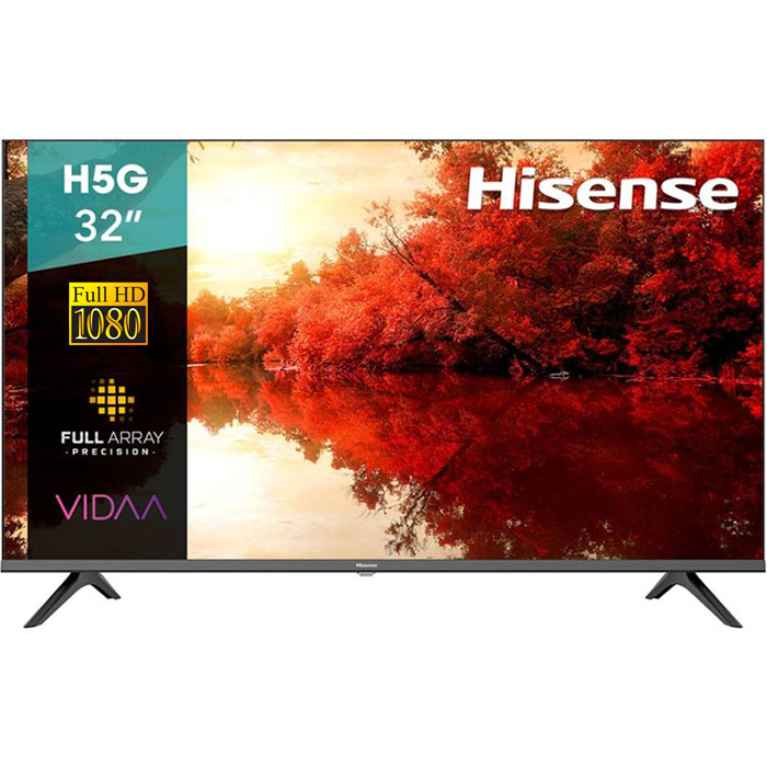 Pantalla HISENSE 32 Smart TV FULL HD VIDAA U 4.0 32H5G 