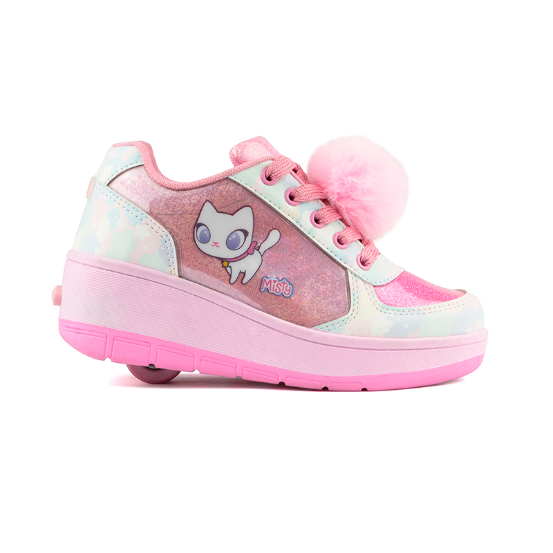 Tenis Patín Onix Gato Misty Rosa
