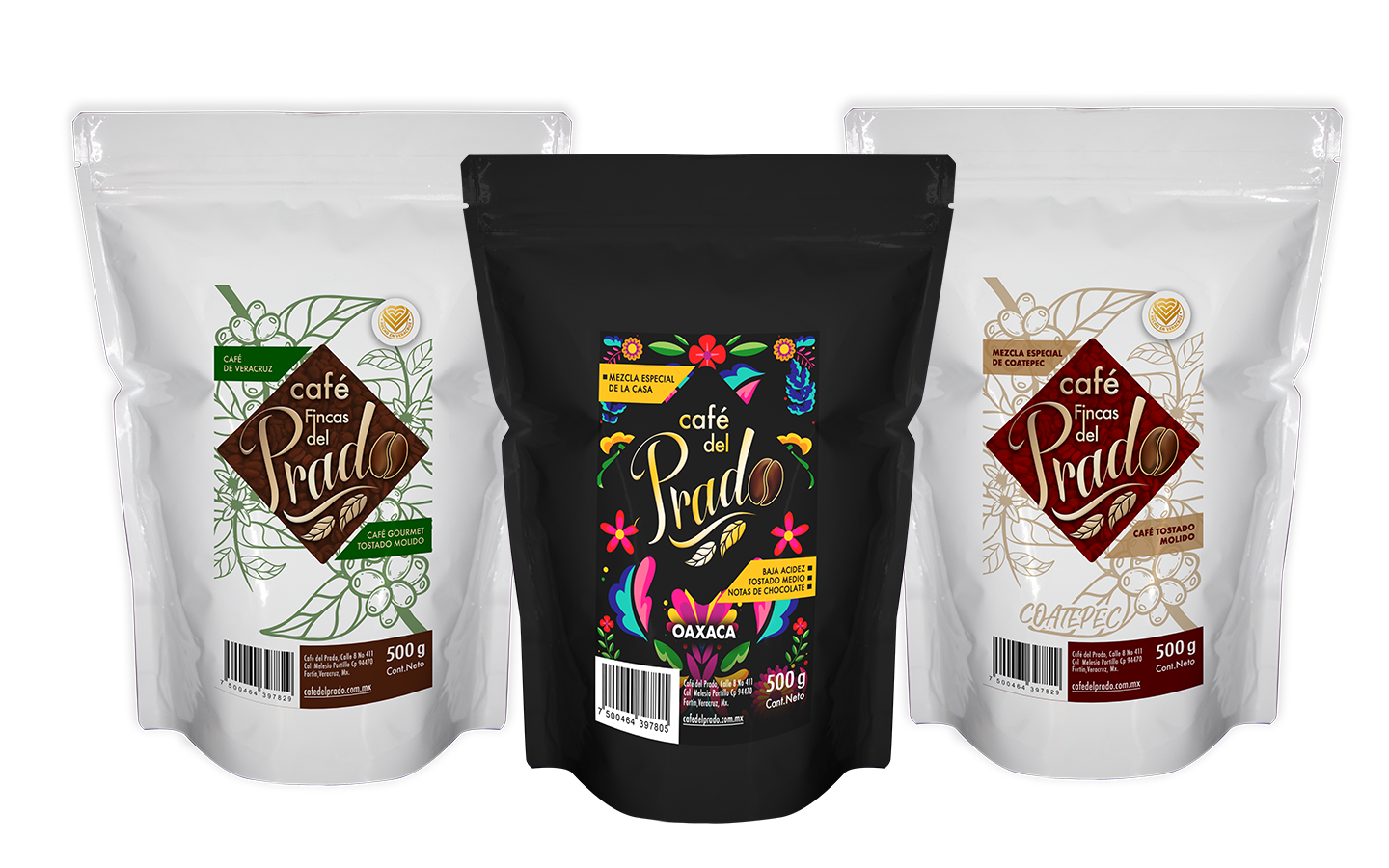 Café Veracruz y Oaxaca. Paquete Tres Regiones. 