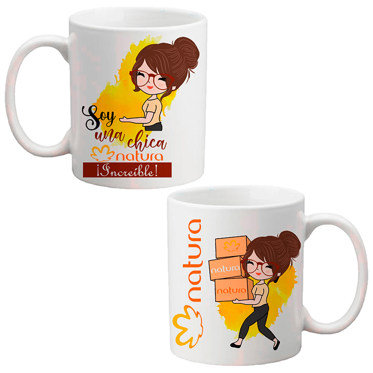 Taza 11oz personalizada Natura