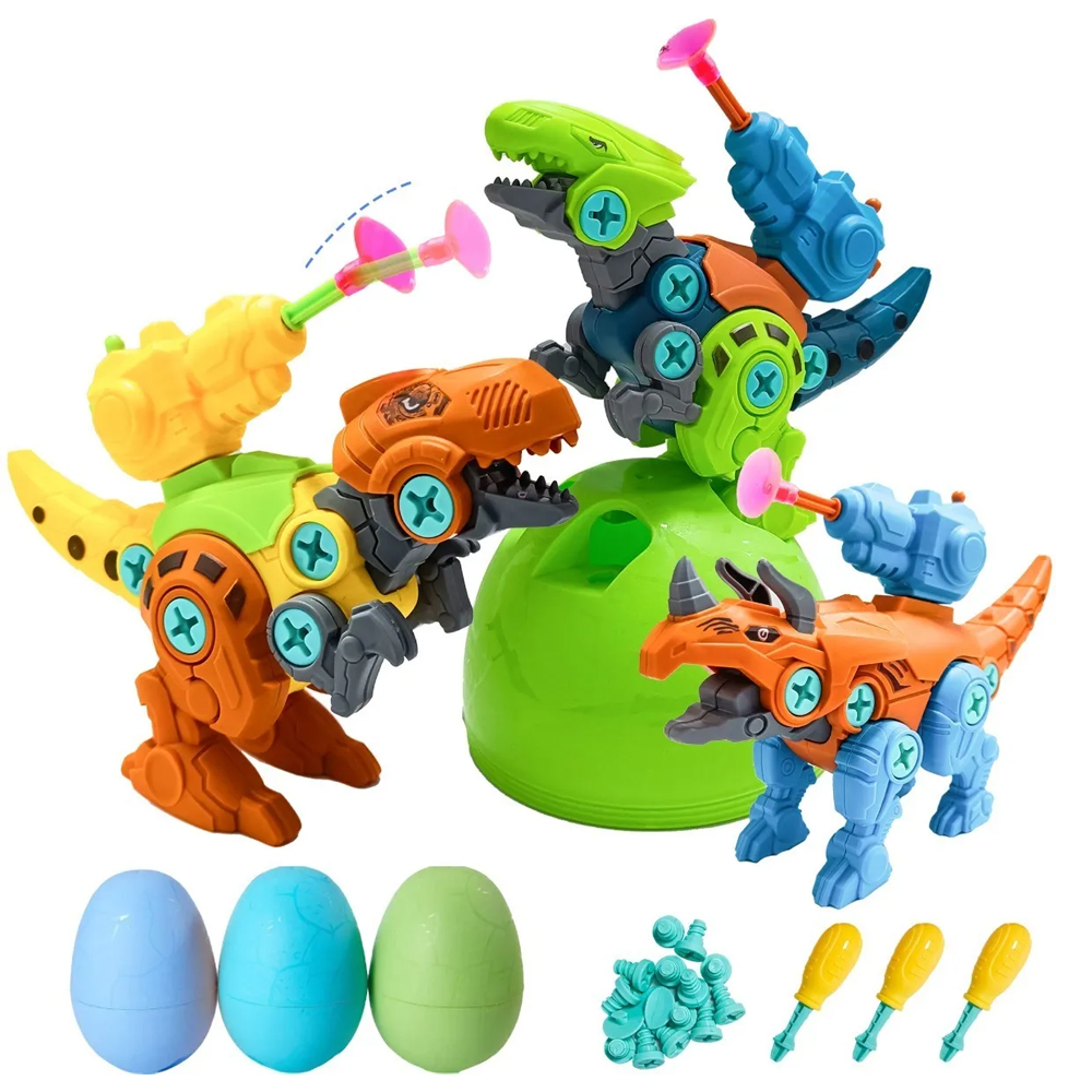 3 Juegos Prácticos Divertidos Dinosaurios Bricolaje Juguetes