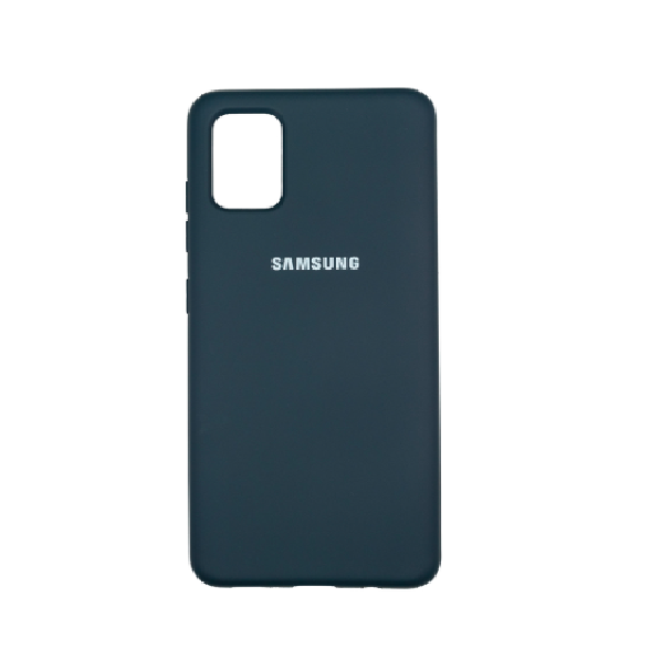 Case A51 Azul Logo Samsung Funda Protector Oc