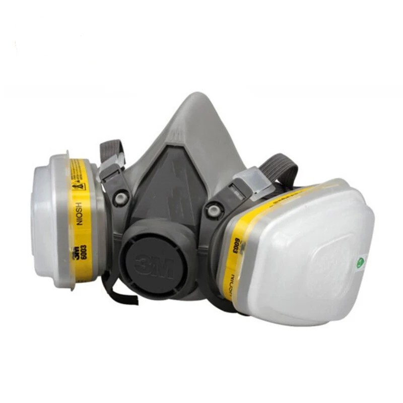 Mascarilla Respirador 3M Media Cara + Filtros Gases + Filtros N95