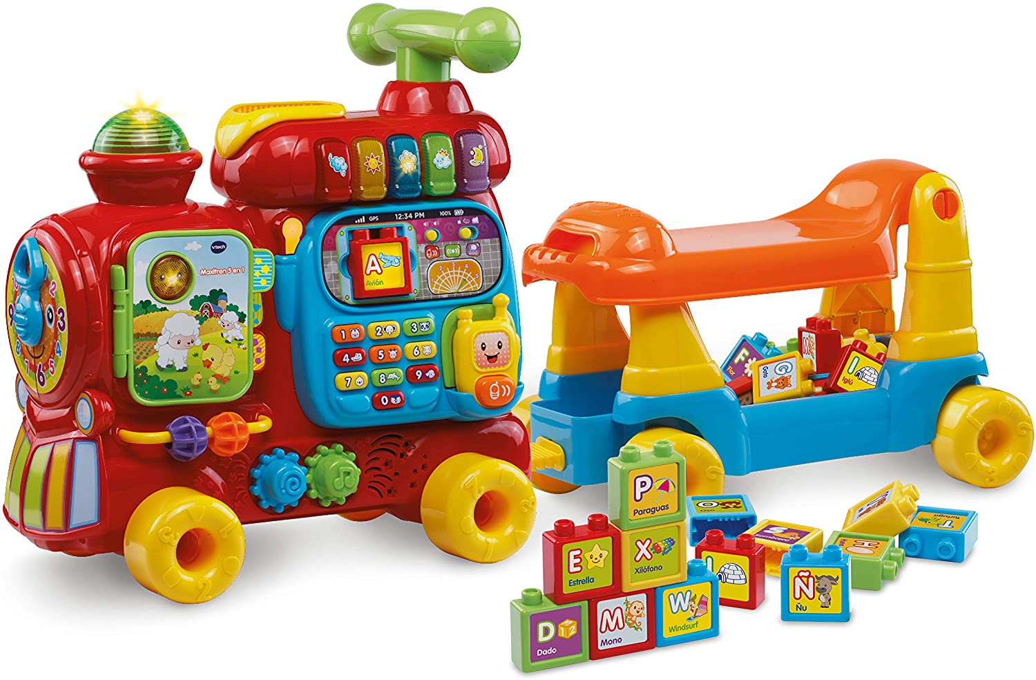 Tren De Actividades 5 En 1 De 9 A 36 Meses