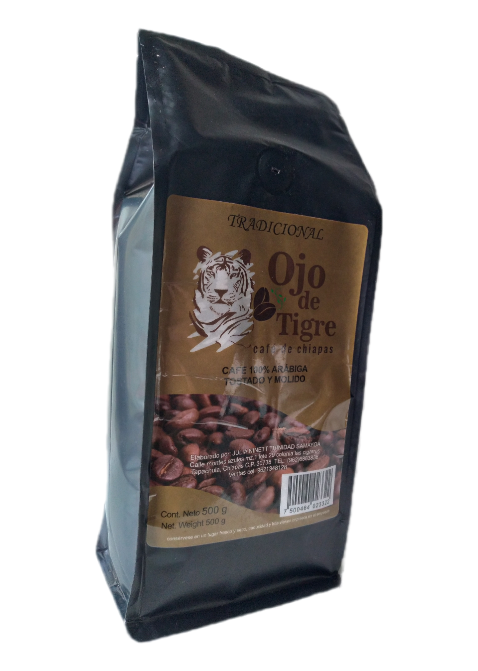 Cafe ojo de tigre tradicional