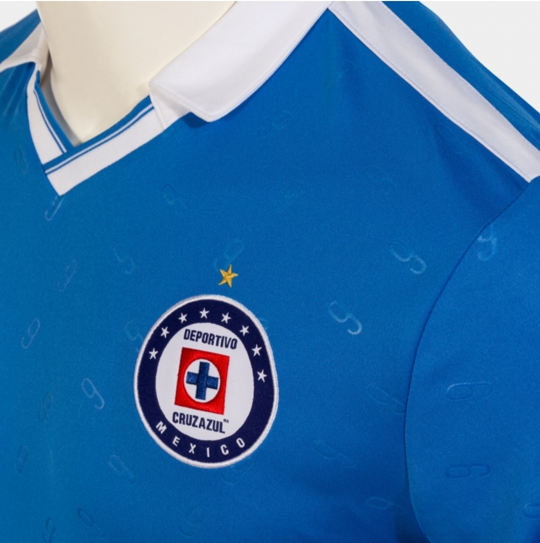 JERSEY CRUZ AZUL CONMEMORATIVA 9 CAMPEONATO MANGA LARGA JOMA 